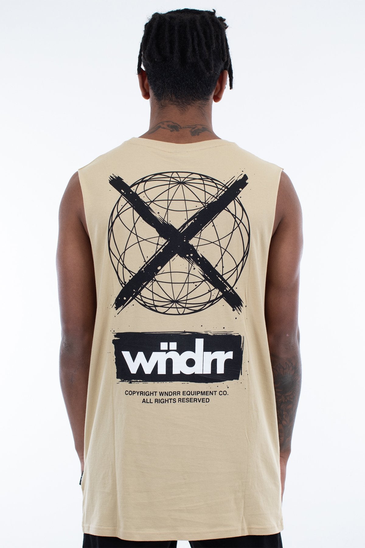 WNDRR PRESSURE MUSCLE TOP Tan