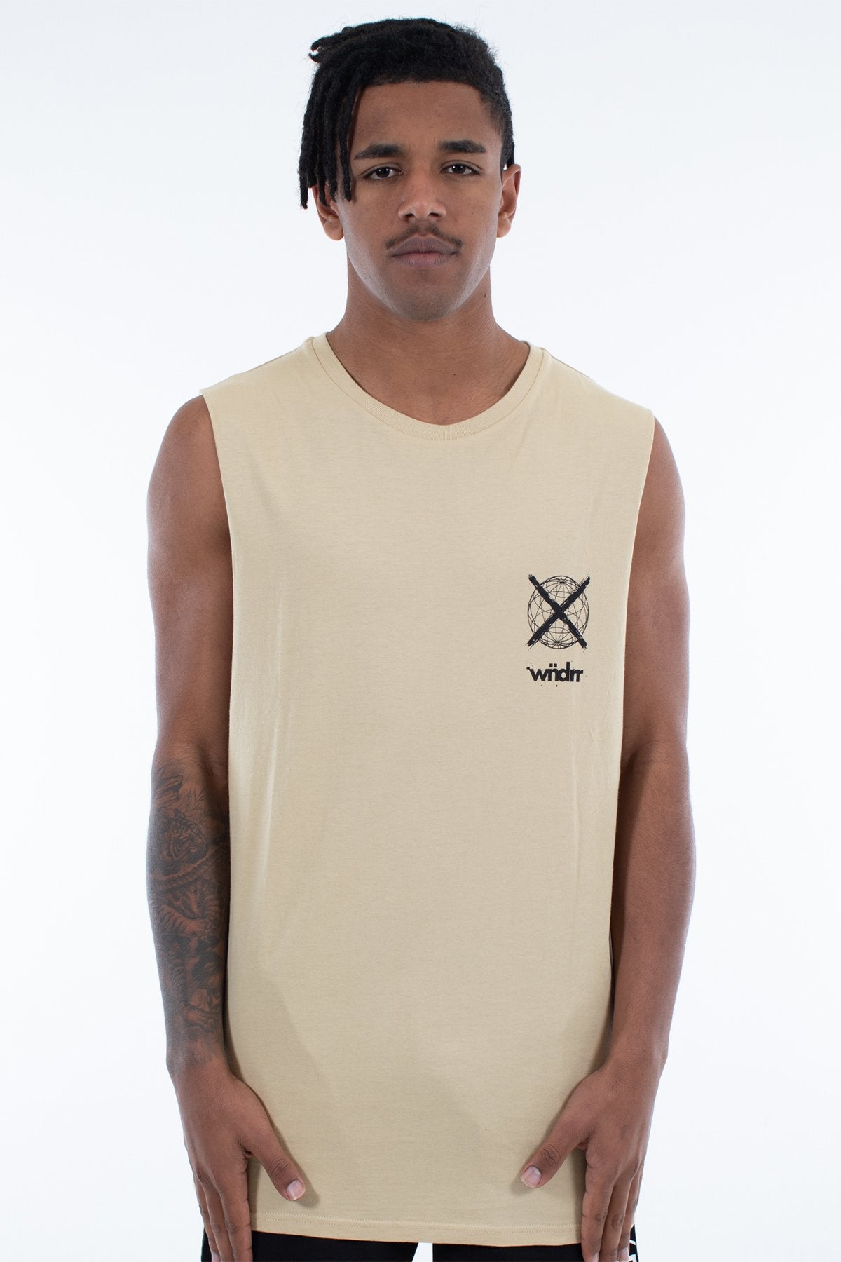 WNDRR PRESSURE MUSCLE TOP Tan