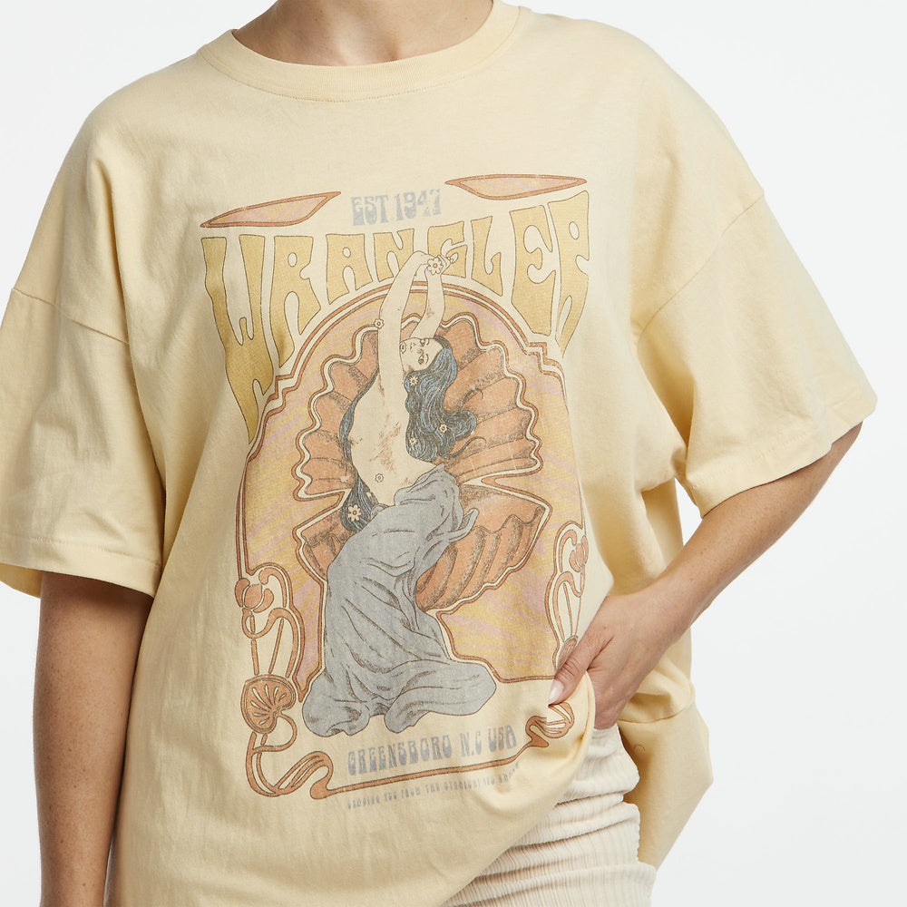 Wrangler Shell Siren Oversized Tee