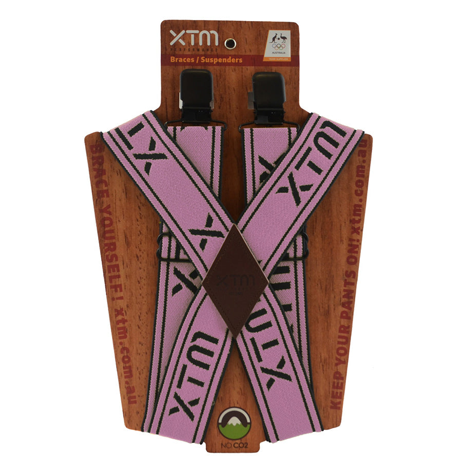 XTM Adult Suspenders Blush