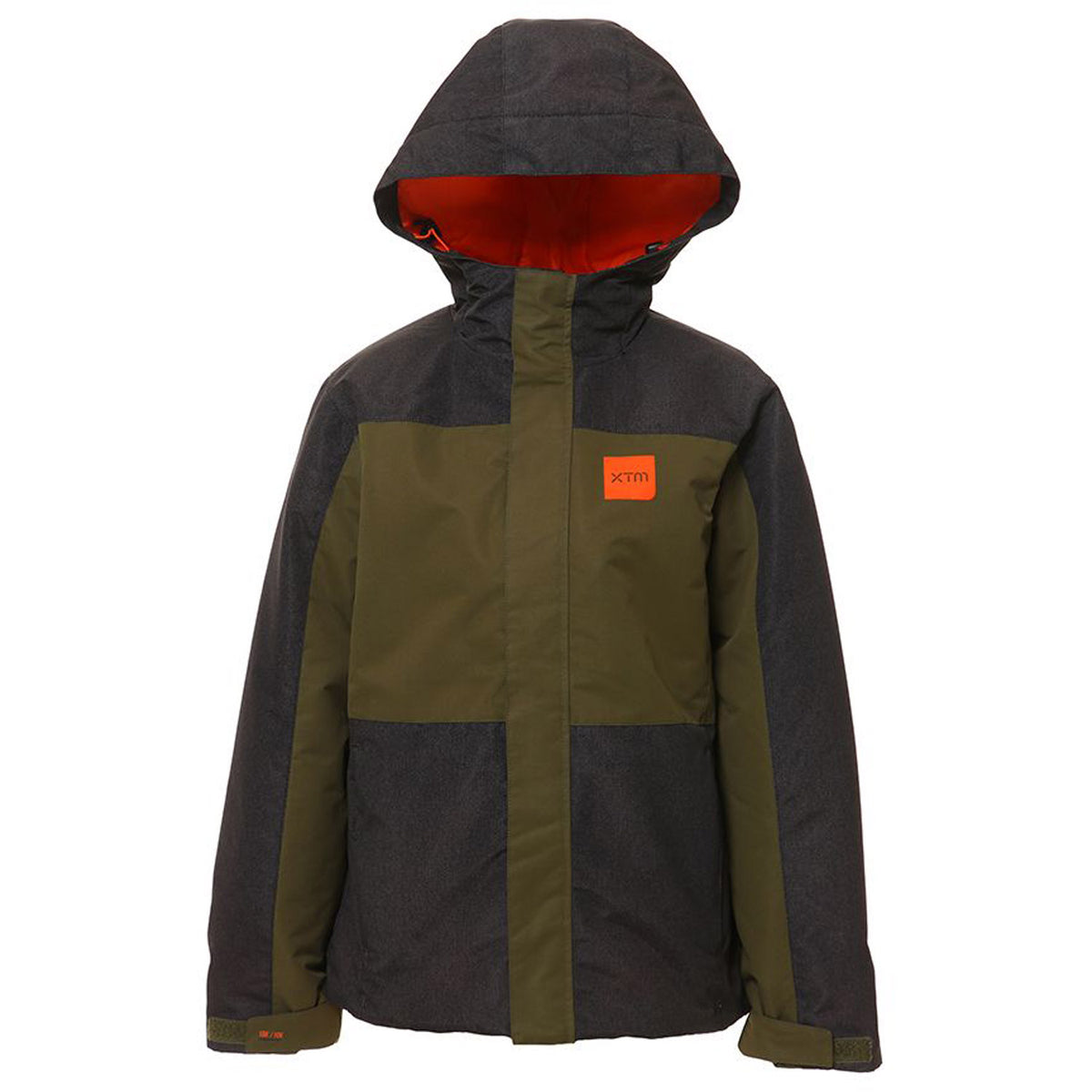 XTM Atlas Kids Snow Jacket 2021 Black Moss