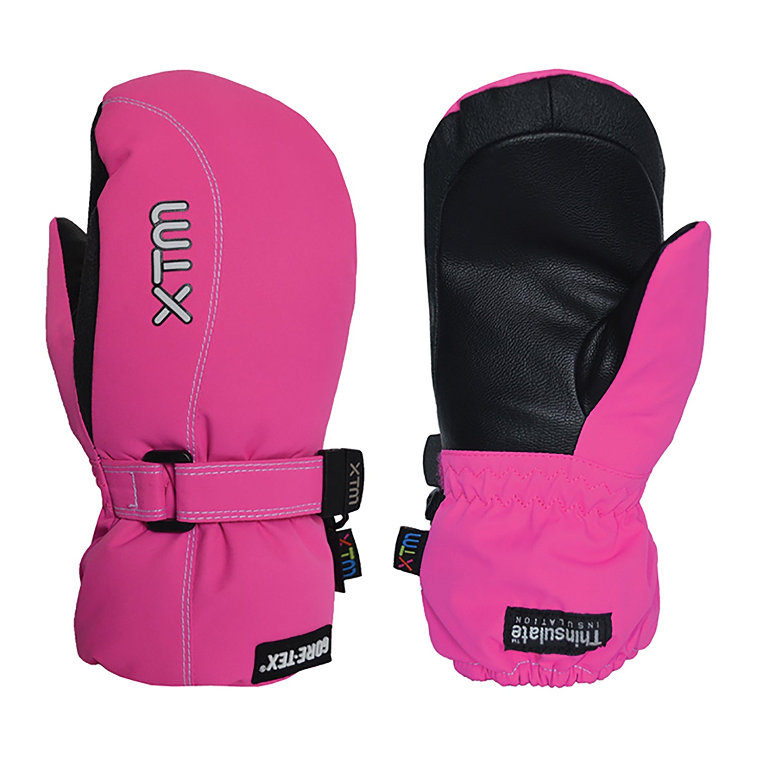 XTM Buttermilk Kids Mitt 2018 Hot Pink