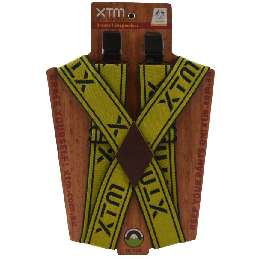 XTM Kids Suspenders 2018 Yellow 