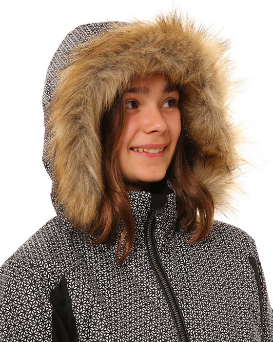 XTM MERIBEL JACKET Black geo
