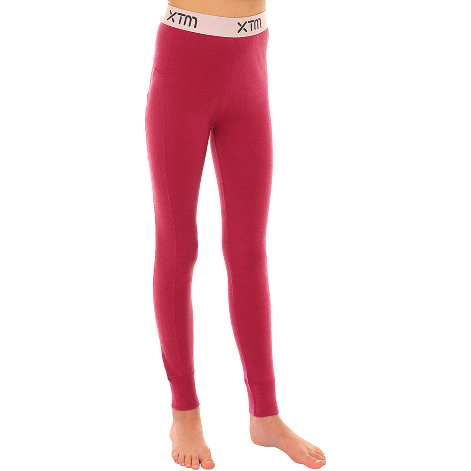 XTM Merino Kids Thermal Pant 2019 Burgundy