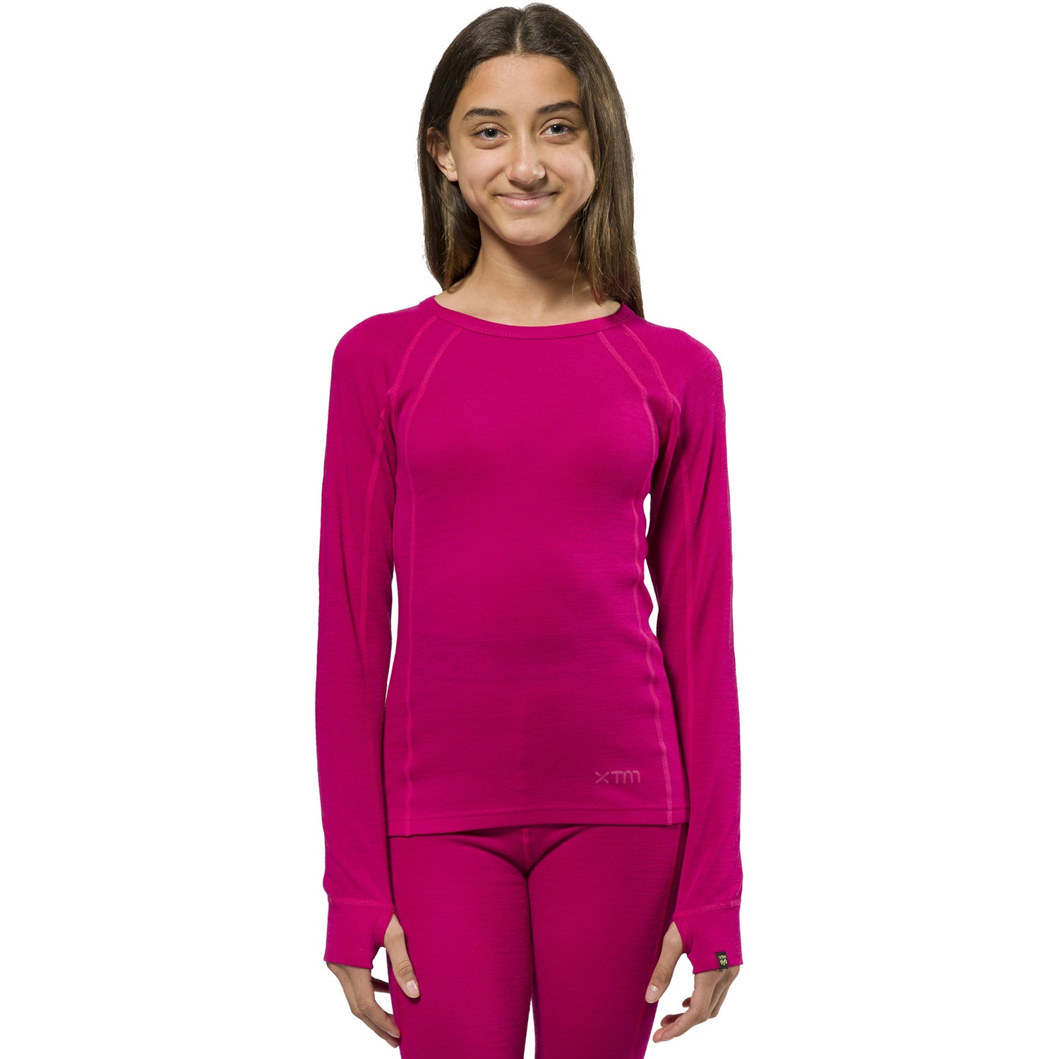 XTM Kids Merino Thermal Top 2019 Deep Pink