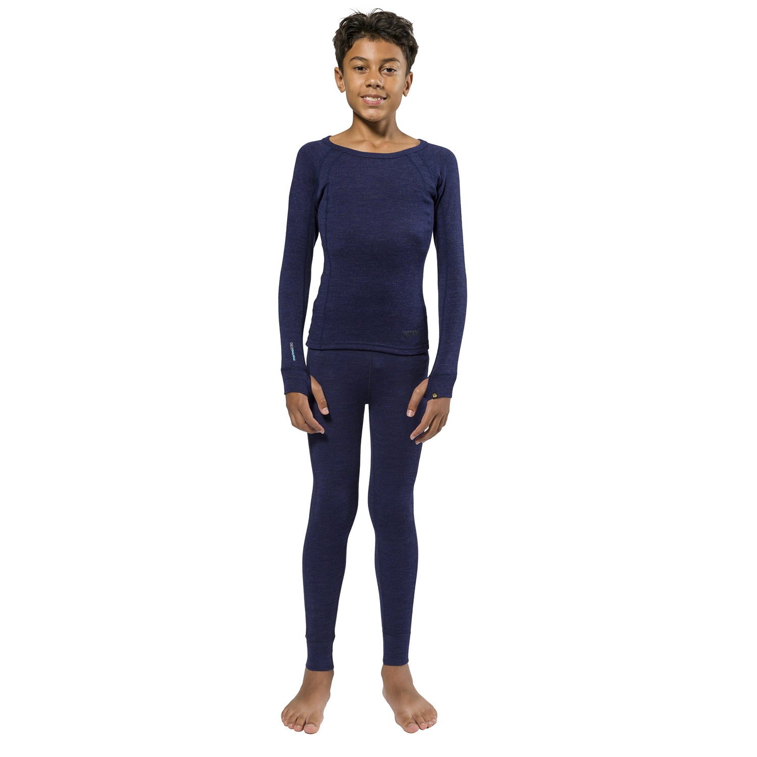 XTM Kids Merino Thermal Top 2019 Navy Marle