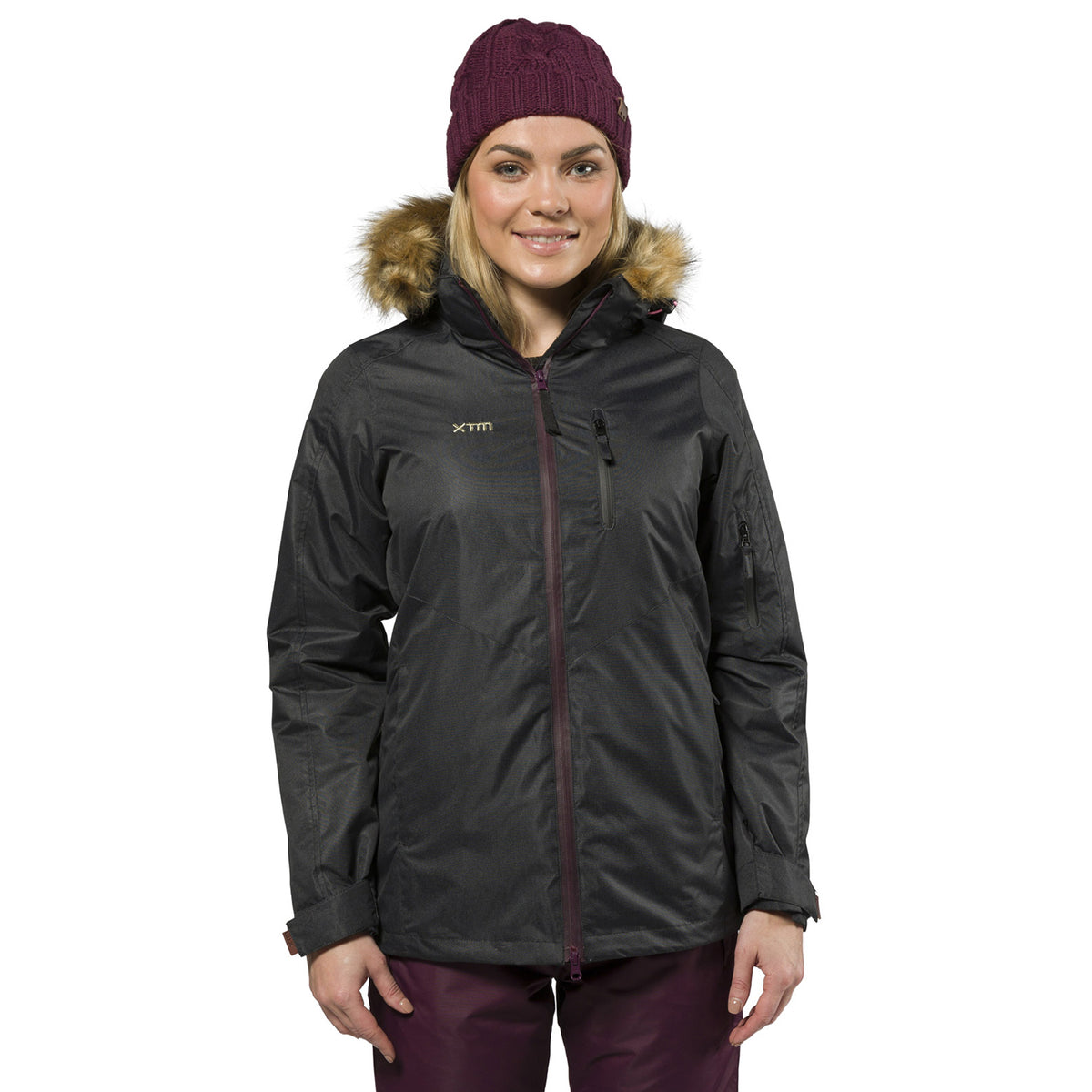 XTM Olena Snow Jacket 2019 Black Denim