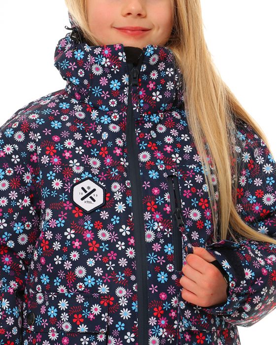 XTM YAMA KIDS JACKET Navy wildflower