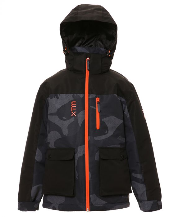 XTM YAMA YOUTH JACKET Black camo