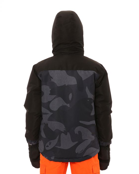 XTM YAMA YOUTH JACKET Black camo