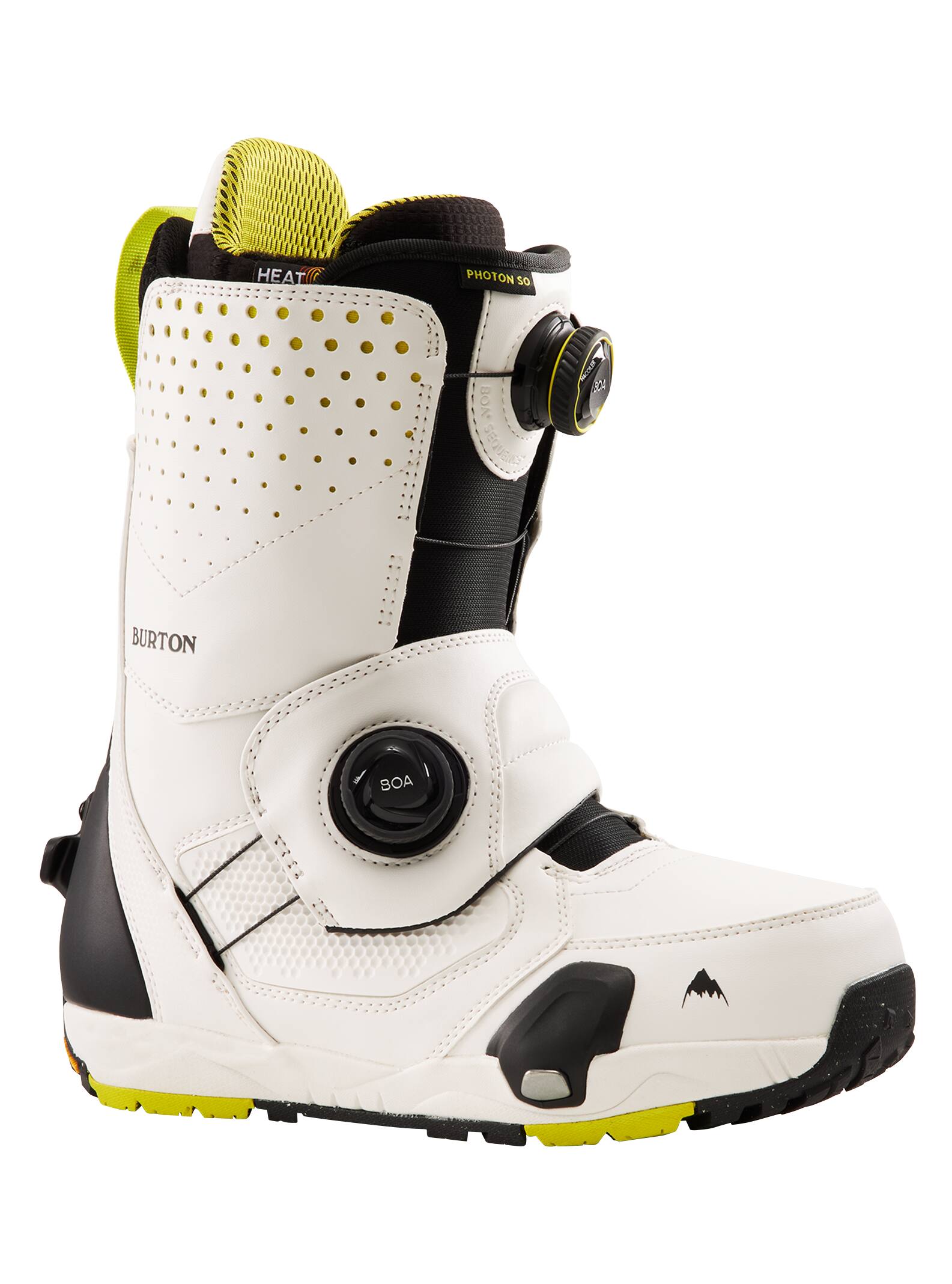 Burton Photon Step On BOA® Snowboard Boot - Wide 2022 Stout white / yellow