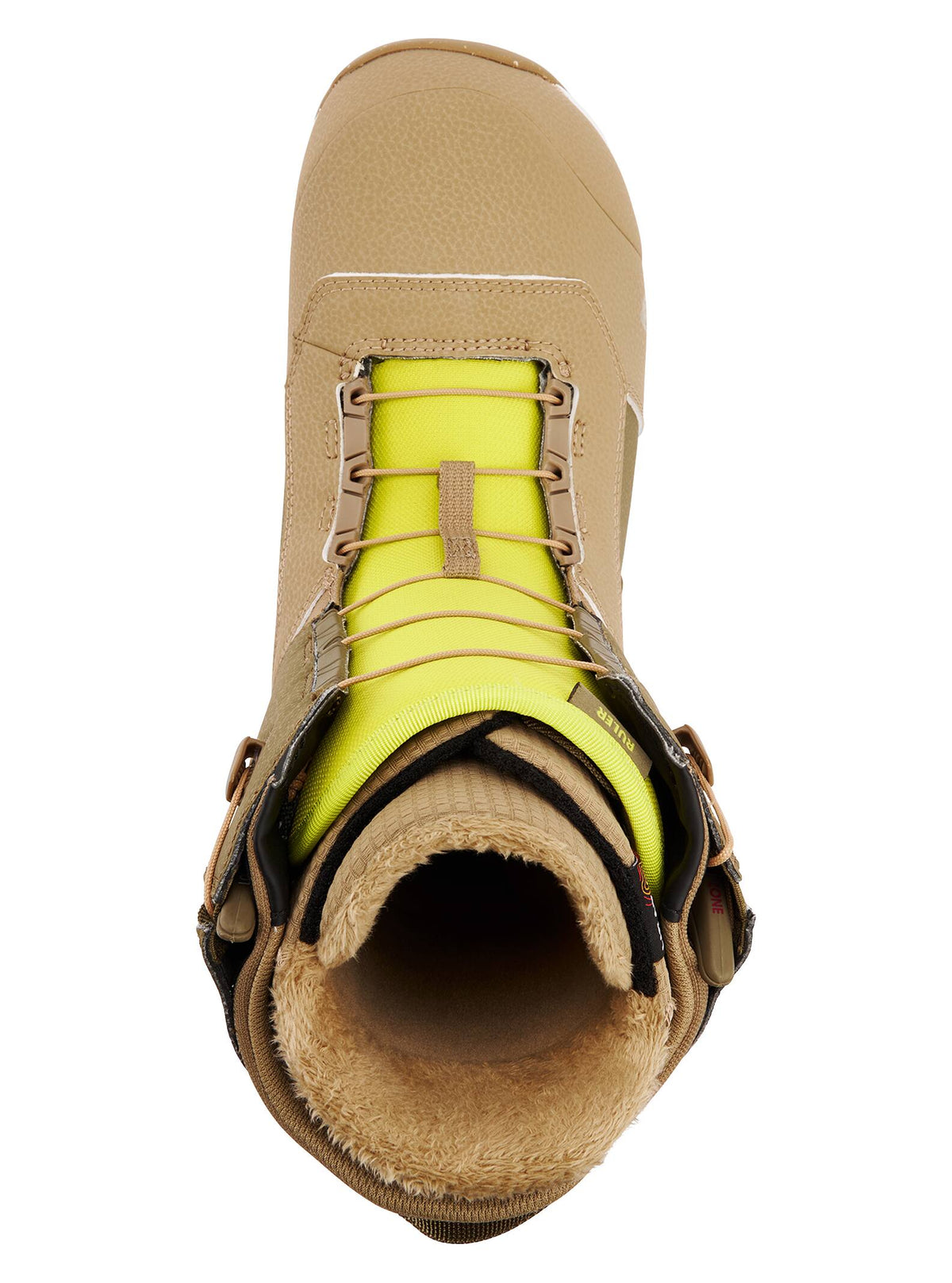 Burton Ruler Snowboard Boot 2022 Tan / olive / yellow