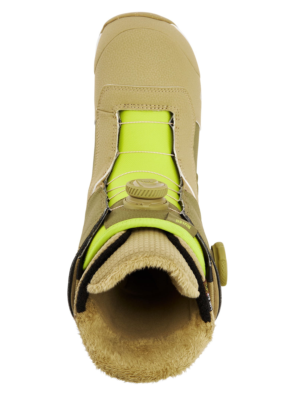Burton Ruler BOA® Snowboard Boot 2022 Tan / olive / yellow