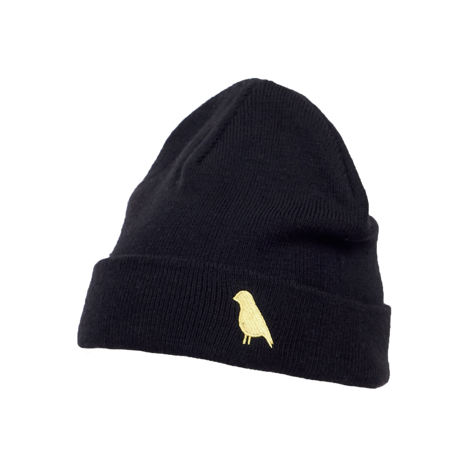 Yuki Threads Bird Beanie 2021 Black